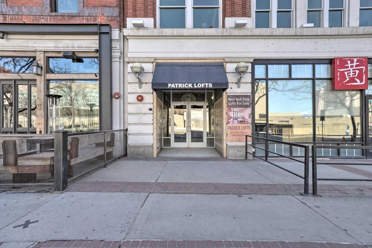 Chic Slc Downtown Studio Loft Walk To Shops Salt Lake City Exterior foto